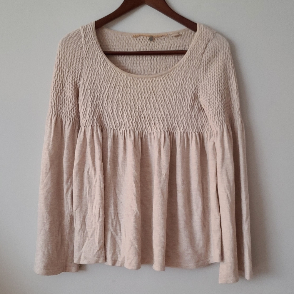 Anthropologie knitted & knotted top